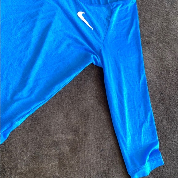 Reflective Blue Nike Dri-Fit Shirt. - Picture 2 of 4